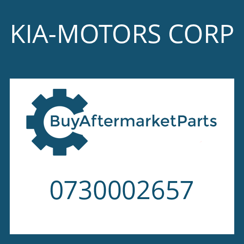 KIA-MOTORS CORP 0730002657 - SHIM