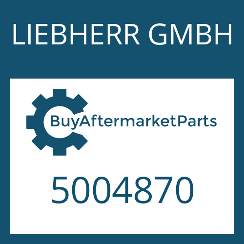 LIEBHERR GMBH 5004870 - SHIM