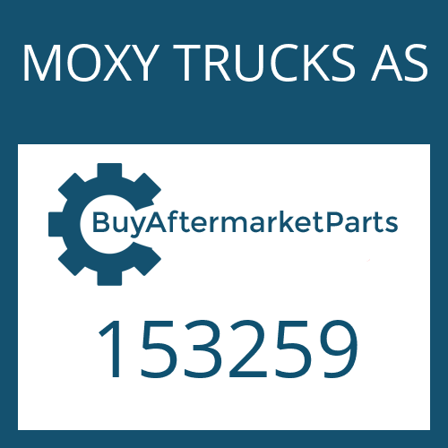 MOXY TRUCKS AS 153259 - THRUST WASHER