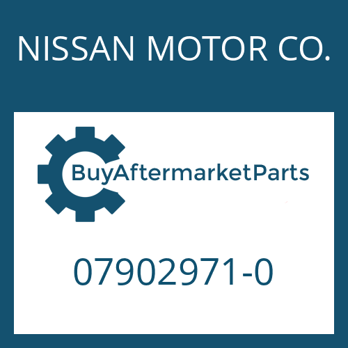 NISSAN MOTOR CO. 07902971-0 - CIRCLIP