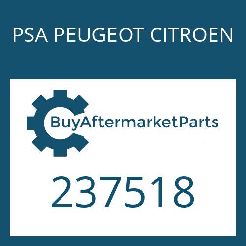 PSA PEUGEOT CITROEN 237518 - SHIM PLATE