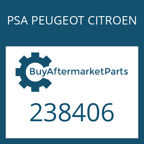 PSA PEUGEOT CITROEN 238406 - WASHER