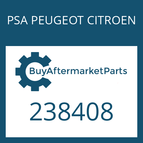 PSA PEUGEOT CITROEN 238408 - WASHER