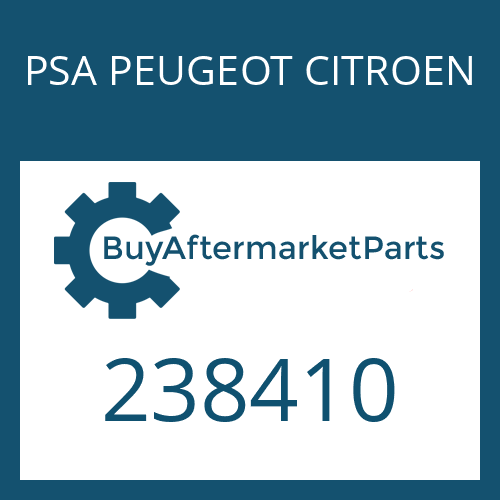 PSA PEUGEOT CITROEN 238410 - WASHER