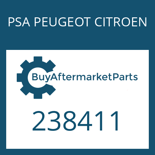 PSA PEUGEOT CITROEN 238411 - WASHER