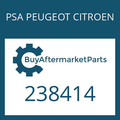 PSA PEUGEOT CITROEN 238414 - WASHER