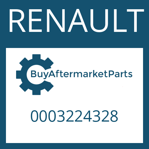 RENAULT 0003224328 - SHIM