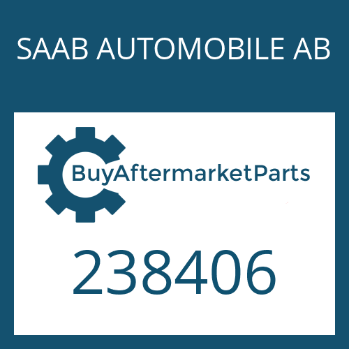 SAAB AUTOMOBILE AB 238406 - WASHER