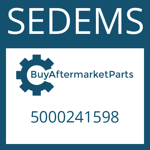 SEDEMS 5000241598 - SNAP RING for Heavy Equipment