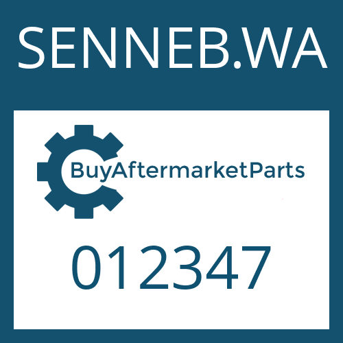 SENNEB.WA 012347 - WASHER