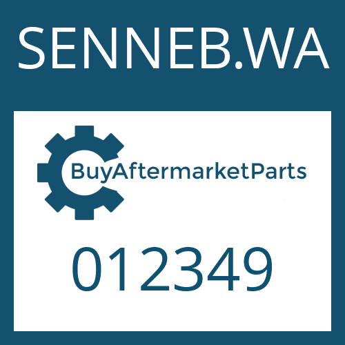 SENNEB.WA 012349 - WASHER