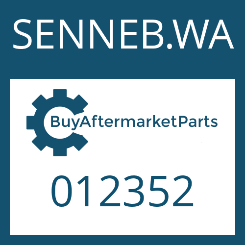 SENNEB.WA 012352 - WASHER