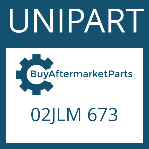 UNIPART 02JLM 673 - WASHER