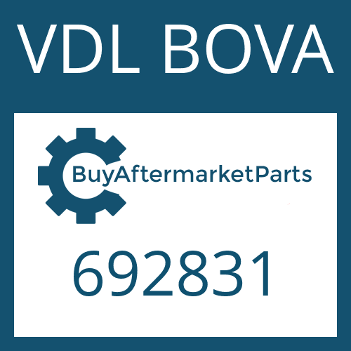 VDL BOVA 692831 - RETAINING RING