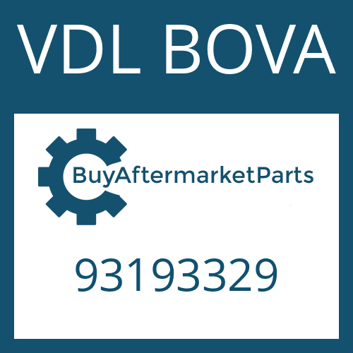 VDL BOVA 93193329 - COMPR.SPRING