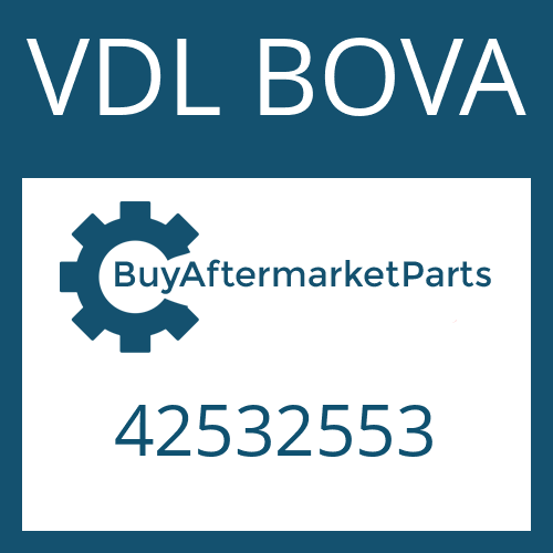 VDL BOVA 42532553 - PUMP HOUSING