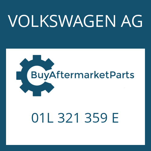 VOLKSWAGEN AG 01L 321 359 E - OIL PAN