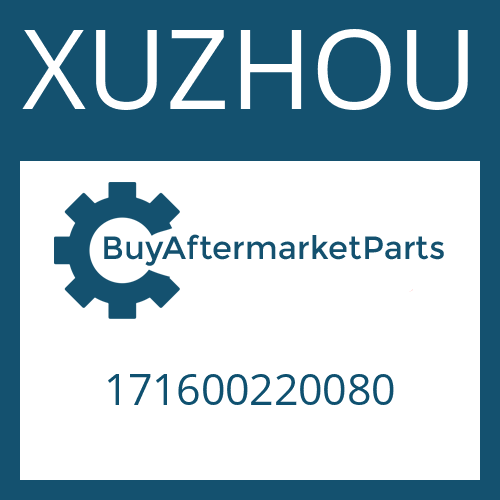 XUZHOU 171600220080 - OUTPUT SHAFT