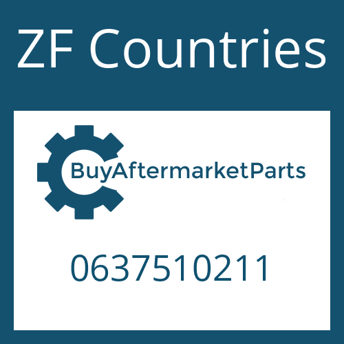 ZF Countries 0637510211 - PLUG
