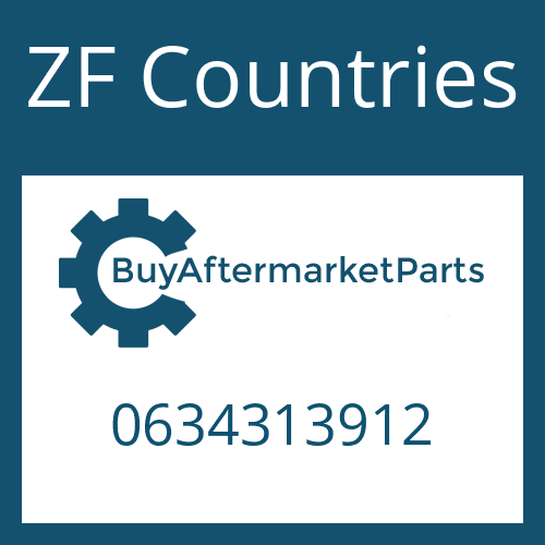 ZF Countries 0634313912 - O-RING