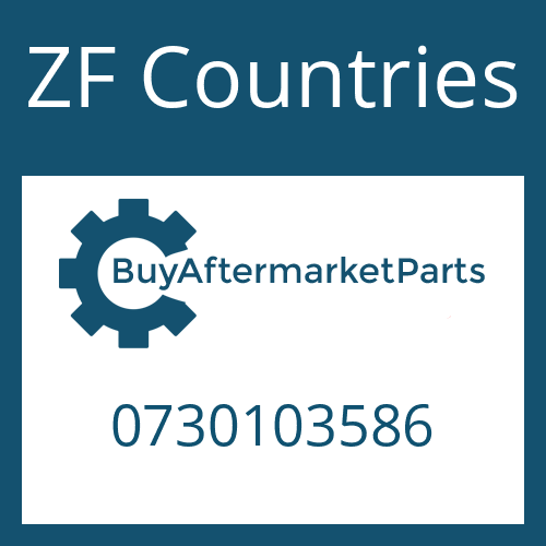 ZF Countries 0730103586 - WASHER
