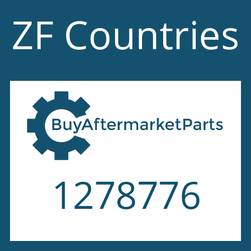 ZF Countries 1278776 - CYLINDRICAL PIN