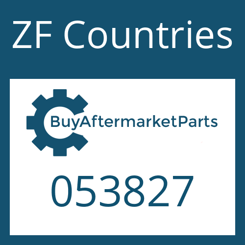 ZF Countries 053827 - DIFF.BEVEL GEAR