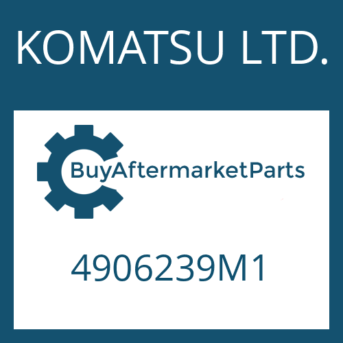 KOMATSU LTD. 4906239M1 - SPRING WASHER