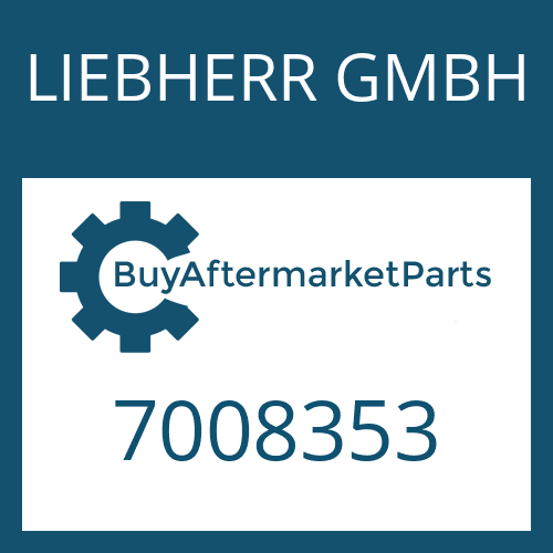 LIEBHERR GMBH 7008353 - CUP SPRING