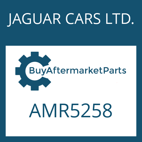 JAGUAR CARS LTD. AMR5258 - CONTROL UNIT