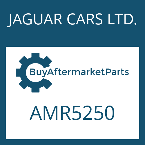 JAGUAR CARS LTD. AMR5250 - CONTROL UNIT