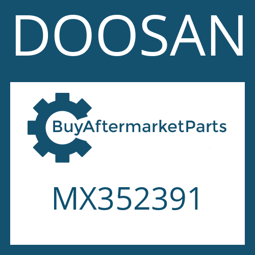 DOOSAN MX352391 - REDUCTION VALVE