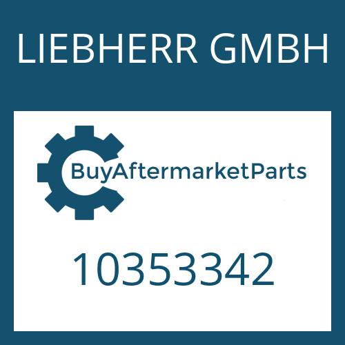 LIEBHERR GMBH 10353342 - HOSE CLAMP