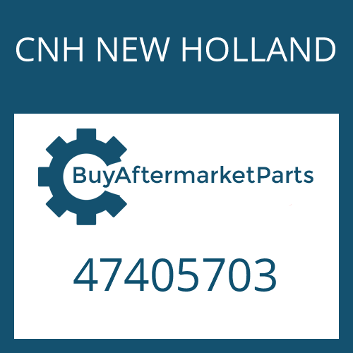 CNH NEW HOLLAND 47405703 - CENTRAL PIECE