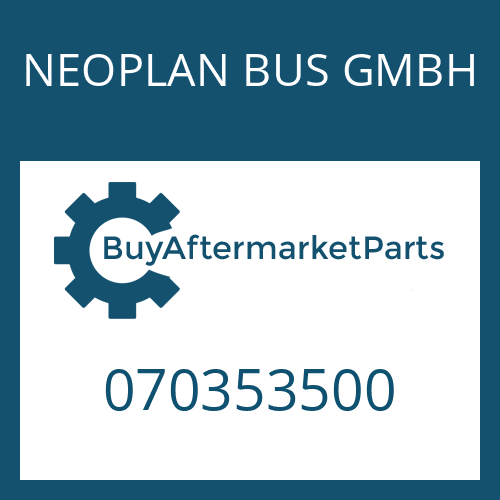 NEOPLAN BUS GMBH 070353500 - REPAIR KIT