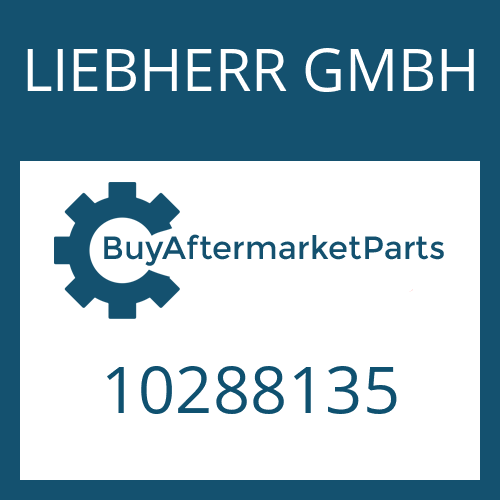 LIEBHERR GMBH 10288135 - SEALING SET