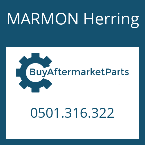 MARMON Herring 0501.316.322 - GASKET