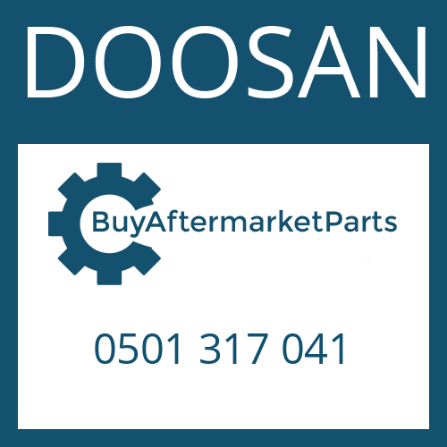 DOOSAN 0501 317 041 - TOLERANCE RING