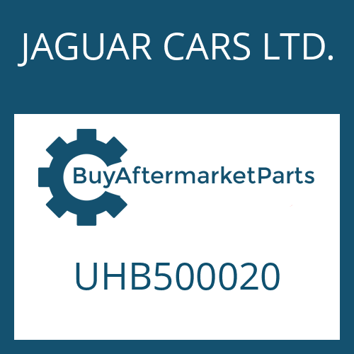 JAGUAR CARS LTD. UHB500020 - POSITION SWITCH