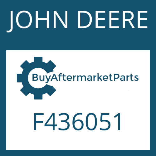 JOHN DEERE F436051 - PLAIN BEARING