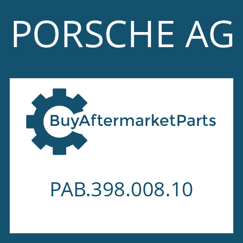 PORSCHE AG PAB.398.008.10 - SCREW PLUG