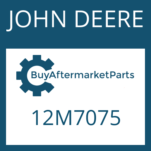 JOHN DEERE 12M7075 - SPRING WASHER