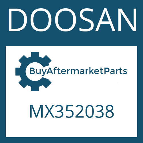 DOOSAN MX352038 - SEALING CAP