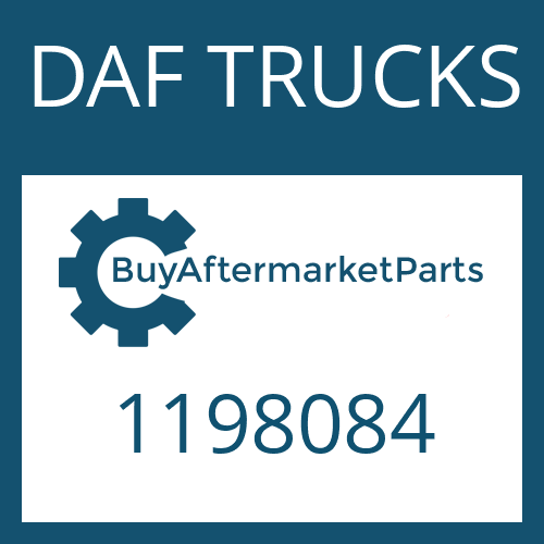 DAF TRUCKS 1198084 - RETAINING RING