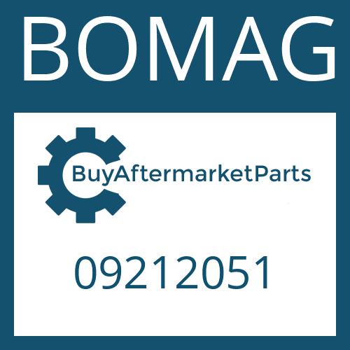 BOMAG 09212051 - CIRCLIP for Heavy Equipment