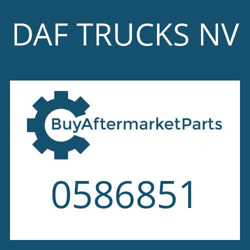 DAF TRUCKS NV 0586851 - RETAINING RING