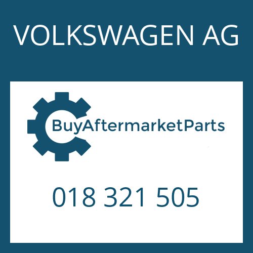 VOLKSWAGEN AG 018 321 505 - CYLINDRICAL PIN