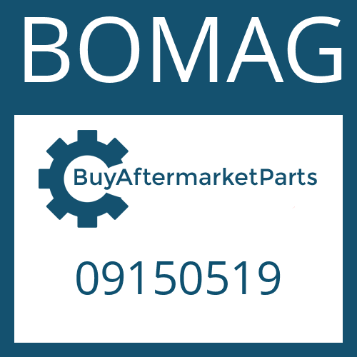 BOMAG 09150519 - SLOT. PIN for Heavy Equipment