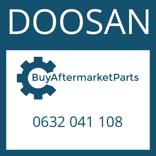 DOOSAN 0632 041 108 - COMPRESSION SPRING