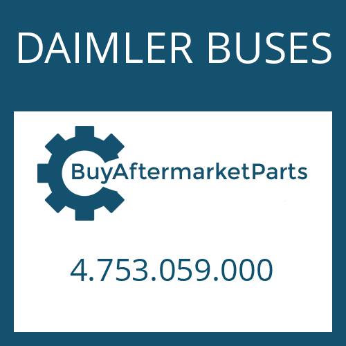 DAIMLER BUSES 4.753.059.000 - SHAFT SEAL